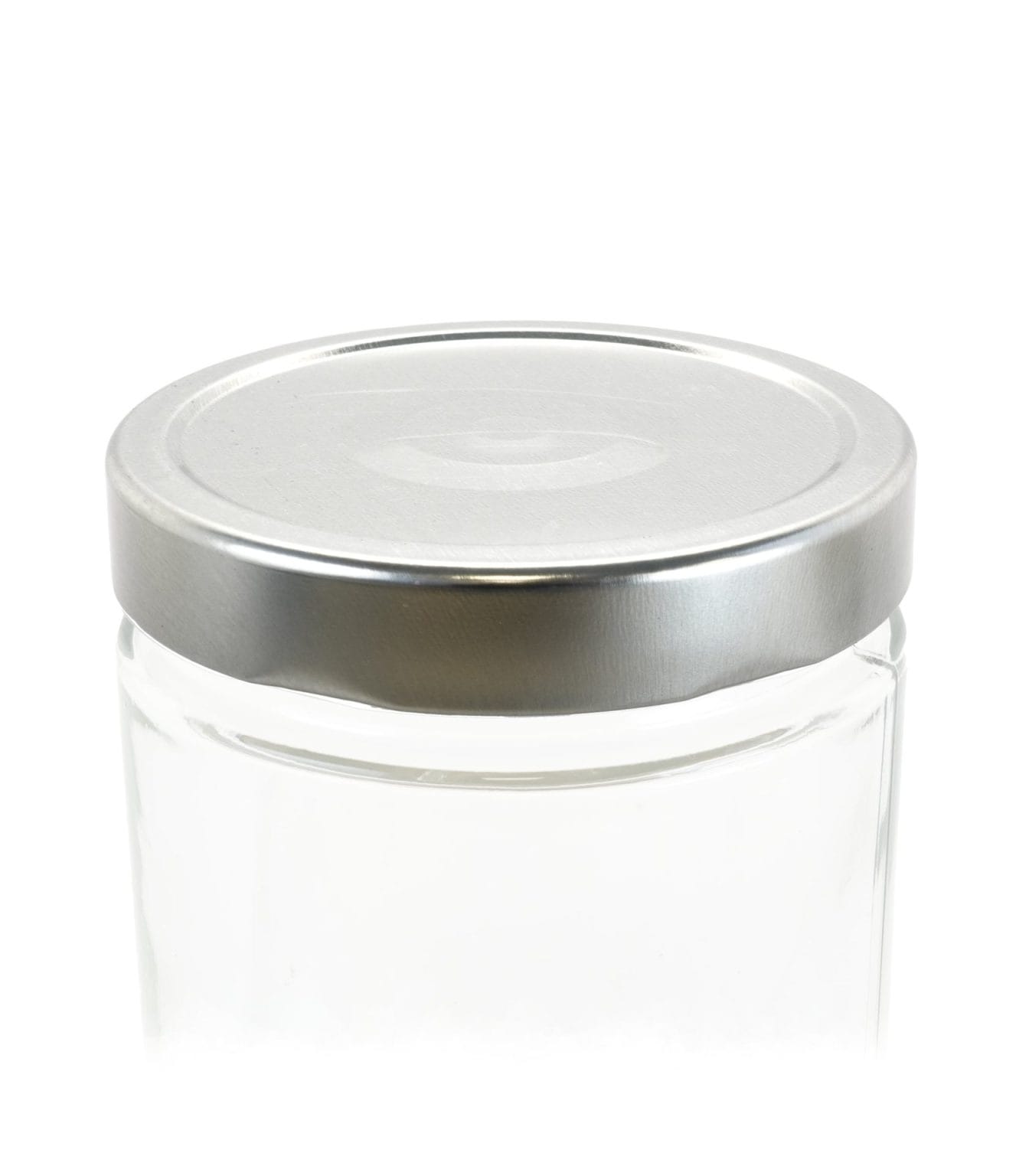 82mm Silver Deep Metal Lid (100 Pack) – Bonpak