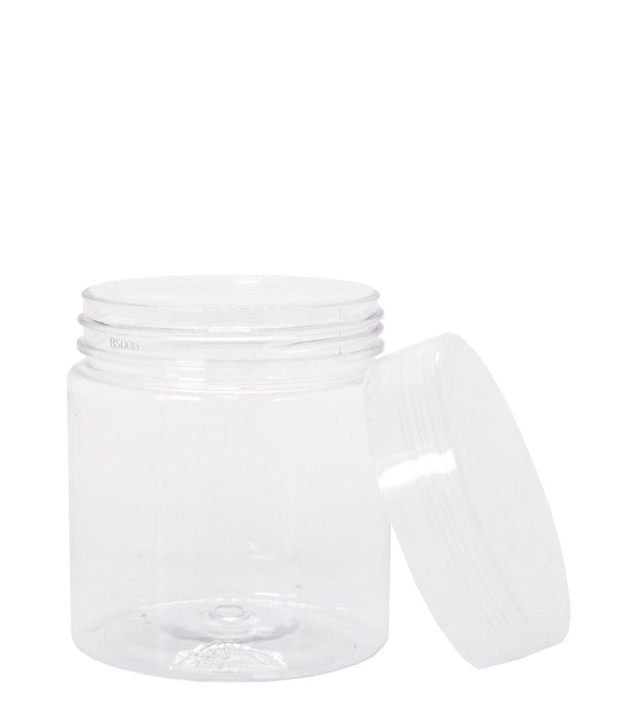 200g Cosmetic PET Jar Complete With Shive & Cap (100 Pack) – Bonpak