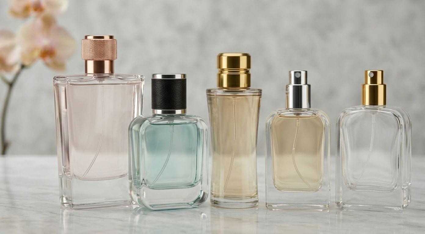 Bonpak Crimp Perfume Bottles Hero